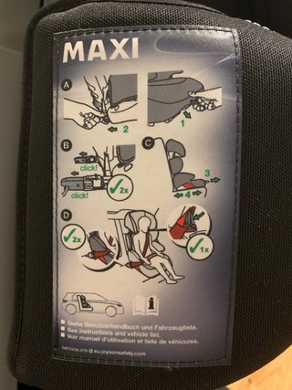Silla coche niño/a negra TAKATA systems