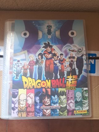 Álbum Cartas Dragon Ball Súper Completo
