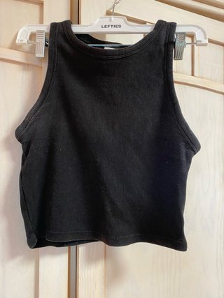 Top negro Bershka talla L