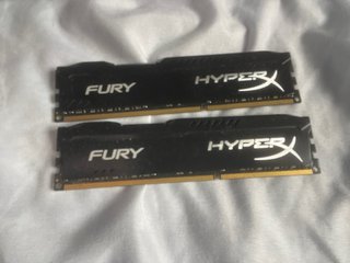 Memorias RAM HyperX Fury DDR3
