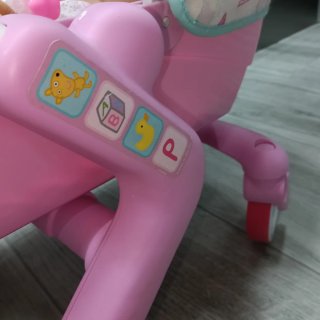 Cochecito Muñecas Peppa Pig + Bebe