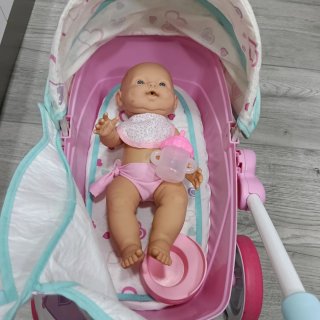 Cochecito Muñecas Peppa Pig + Bebe