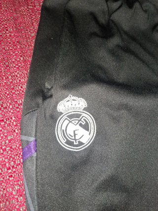 Pantalón Adidas Real Madrid Negro Morado