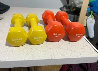 Set di manubri Elksport 2kg e 3kg