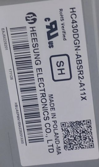 Placa LG TV Completa