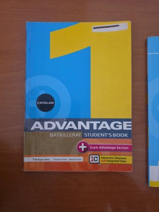 ADVANTAGE 1ºNB ST CATALAN 17 Y WORDBOOK 1 BATXILLE