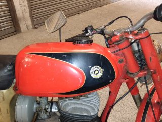 Bultaco 125 Junior Trial Roja