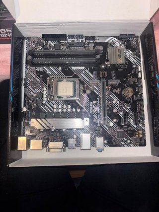 Placa Base ASUS PRIME B460M-A + procesador