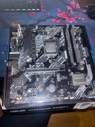 Placa Base ASUS PRIME B460M-A + procesador