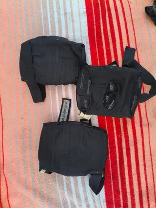 Pack Motocross/Enduro Hebo: Peto + Rodilleras