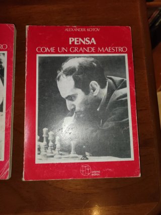 3 Libri scacchi "Pensa, Allenati, Gioca" - Kotov