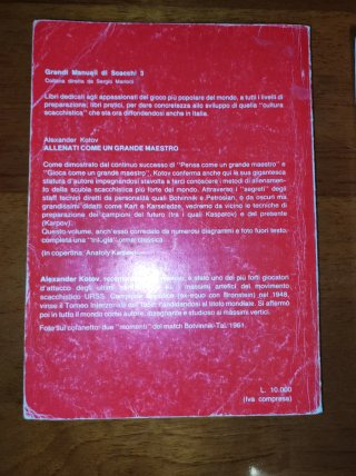 3 Libri scacchi "Pensa, Allenati, Gioca" - Kotov
