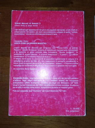 3 Libri scacchi "Pensa, Allenati, Gioca" - Kotov