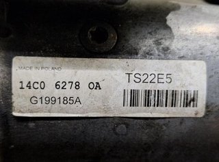 Opel 104866 14c06278oa. g199185a. ts22e5 motor