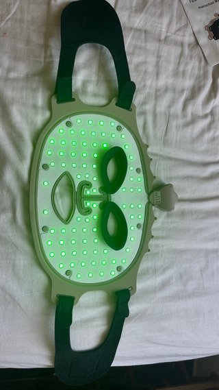 Máscara Facial Led para terapia de luz, 7 colores