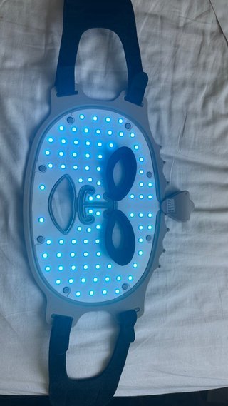Máscara Facial Led para terapia de luz, 7 colores