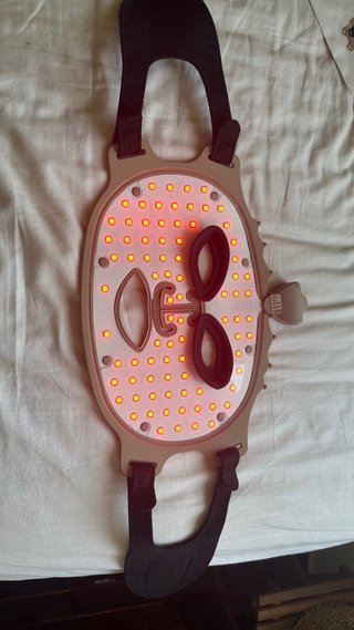 Máscara Facial Led para terapia de luz, 7 colores