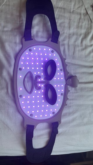 Máscara Facial Led para terapia de luz, 7 colores