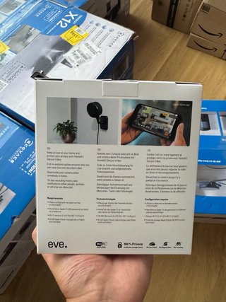 Eve Cam Cámara Vigilanda 1080p HomeKit NUEVA