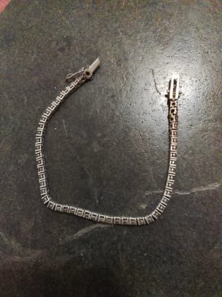 Pulsera Plata 925 conocida como Reviere o Tenis