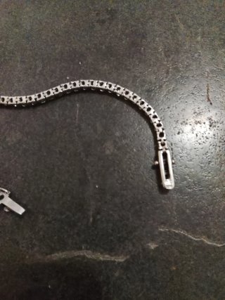 Pulsera Plata 925 conocida como Reviere o Tenis
