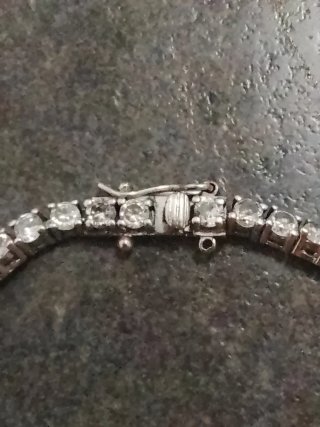 Pulsera Plata 925 conocida como Reviere o Tenis