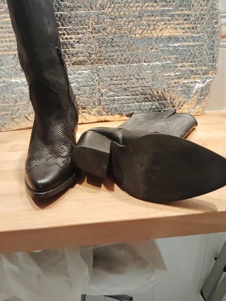 Botas Cowboy Negras