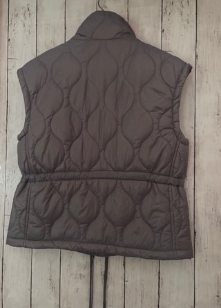 Chaleco acolchado gris