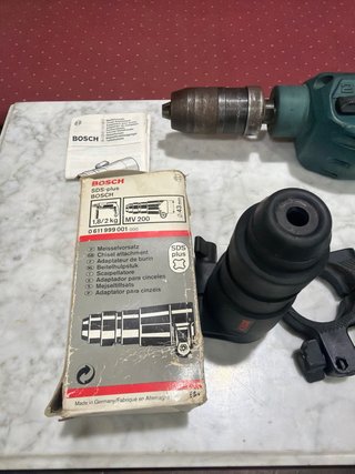 Taladro Bosch Profesional + Adaptador SDS.