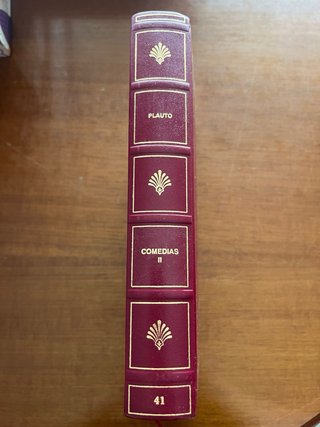 Comedias II de Plauto, libro 41