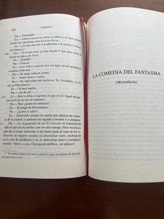 Comedias II de Plauto, libro 41