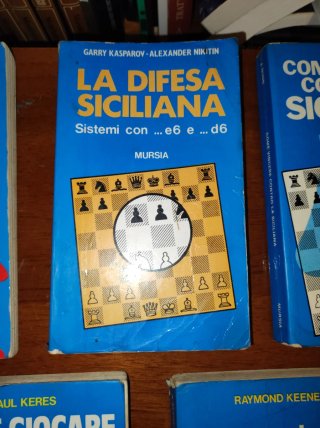 5 Libri sugli Scacchi - Editore Mursia