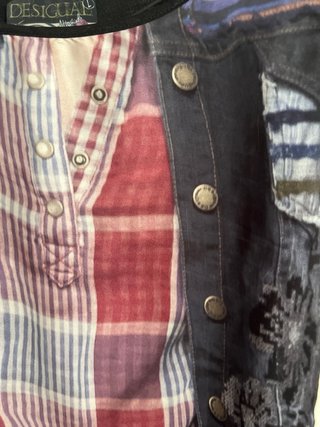 Camisa Desigual manga 3/4 Talla Única