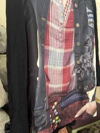 Camisa Desigual manga 3/4 Talla Única