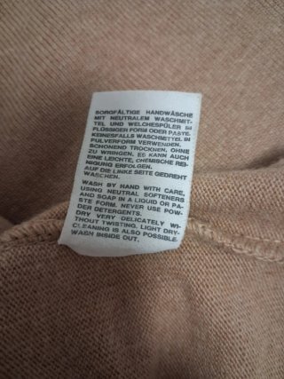 Jersey lana merino y cachemira Rapace Talla S