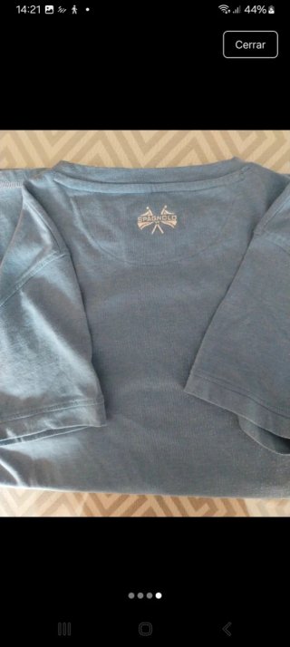 Camiseta Spagnolo Denim Azul Talla S