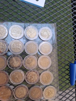 Lote 31 Monedas 2 Euros Varias