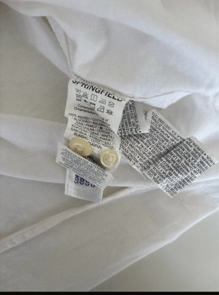 Camisa Springfield Blanca Talla M