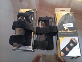 Muñequeras ortovetman M-200 túnel carpiano