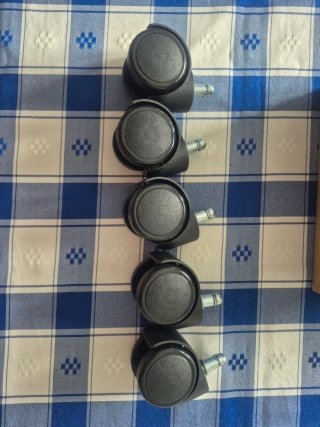 Ruedas para Sillas de Oficina (Pack 5)