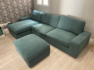 Divano KIVIK IKEA 4 posti chaise longue+ poggiapiedi