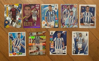 7 Cromos de Fútbol Mikel Merino