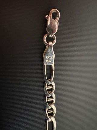 Esclava de plata para mujer