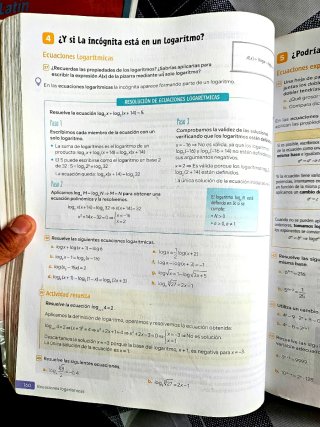 Libro de Matemáticas 4 de la eso forrado