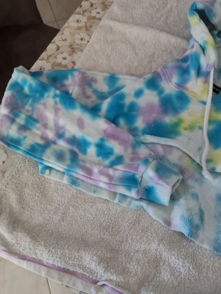Felpa bambina tie-dye Tally Weijl taglia S
