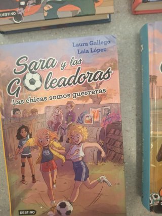 Libros de la colección Sara y las goleadoras