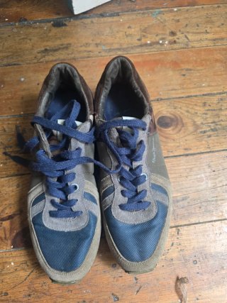 Zapatillas Pepe Jeans Hombre Marrón/Verde Oliva
