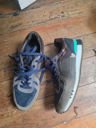 Zapatillas Pepe Jeans Hombre Marrón/Verde Oliva