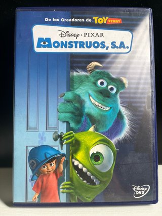 Monstruos S.A. DVD Disney Pixar Español