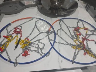 Cadenas de nieve 9mm para coche